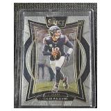 Lot of 4 NFL Rookie Cards: Michael Penix Jr., Caleb Williams, Zach Wilson, Mac Jones