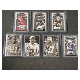 2024 Panini Zenith Football Rookie & Idols Card Lot - 7 Cards