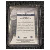 2022 Topps Stadium Club Chrome Mickey Mantle Baseball Card