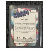2 Baseball Cards: Mike Trout Oh Snap! & Rafael Devers Producers Prizm