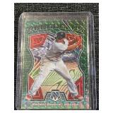 2 Baseball Cards: Mike Trout Oh Snap! & Rafael Devers Producers Prizm