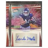 Set of 5 SAGE Autographed Rookie Football Cards