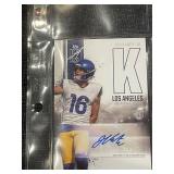 Collection of 6 Autographed Football Cards