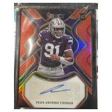 Collection of 6 Autographed Football Cards