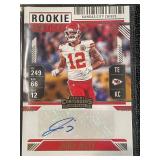 Collection of 6 Autographed Football Cards