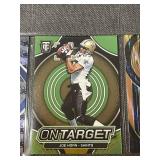 2024 Panini Football Serial Numbered Card Lot - Franklin, Horn, McCaffrey, Ringo, Metcalf, Waller