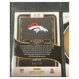 2024 Panini Football Serial Numbered Card Lot - Franklin, Horn, McCaffrey, Ringo, Metcalf, Waller