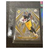 Collection of 5 NFL Rookie and Parallel Football Cards featuring Pickens, Woodson, Edwards, and Stover