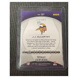 J.J. McCarthy 2024 Minnesota Vikings Rookie Football Card Lot - Panini Totally Certified & Donruss