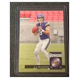 J.J. McCarthy 2024 Minnesota Vikings Rookie Football Card Lot - Panini Totally Certified & Donruss