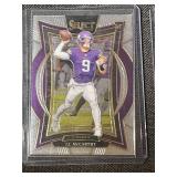 Lot of 2 J.J. McCarthy Rookie Football Cards Minnesota Vikings