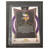 Lot of 2 J.J. McCarthy Rookie Football Cards Minnesota Vikings