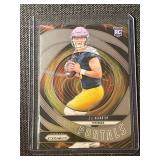 Lot of 2 J.J. McCarthy Rookie Football Cards Minnesota Vikings