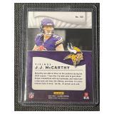 2024 J.J. McCarthy Minnesota Vikings Rookie Football Cards - Lot of 2