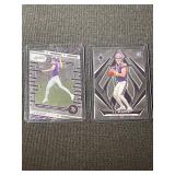 Set of 2 J.J. McCarthy Rookie Football Cards Minnesota Vikings
