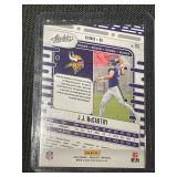 Set of 2 J.J. McCarthy Rookie Football Cards Minnesota Vikings