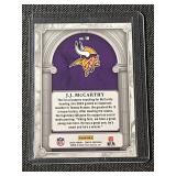 J.J. McCarthy Rookie Card Lot - Notoriety and Marquee Minnesota Vikings