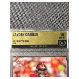 Jayden Daniels 2024 Topps Now Rookie Card Graded GEM-MT 10