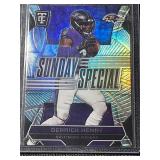 Lot of 2 Derrick Henry 2024 Panini Totally Certified Ravens Football Cards