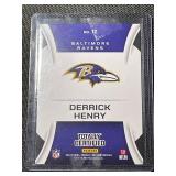 Lot of 2 Derrick Henry 2024 Panini Totally Certified Ravens Football Cards