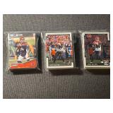 Collection of 103 Andy Dalton Cincinnati Bengals Football Cards in Protective Sleeves