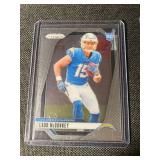 Collection of 10 2024 Panini Prizm Football Rookie Cards in Protective Sleeves
