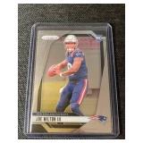 Collection of 10 2024 Panini Prizm Football Rookie Cards in Protective Sleeves