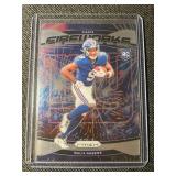Collection of 10 2024 Panini Prizm Football Rookie Cards in Protective Sleeves