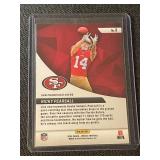 Collection of 10 2024 Panini Prizm Football Rookie Cards in Protective Sleeves