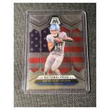 Collection of 11 Modern NFL Football Trading Cards including Rookie and Insert Cards