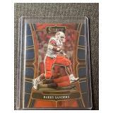 Collection of 11 Modern NFL Football Trading Cards including Rookie and Insert Cards