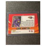 Collection of 9 2024 Panini NFL Football Trading Cards Including Amon-Ra St. Brown, Josh Allen, Lamar Jackson