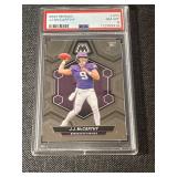 2024 Mosaic JJ McCarthy Rookie Card PSA 8 NM-MT Vikings #310