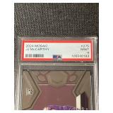 2024 Mosaic J.J. McCarthy NFL Debut Rookie Card PSA 9 Mint #275