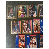 Lot of 18 Fleer 1992-93 NBA Basketball Cards with Michael Jordan and Stars