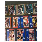 Lot of 18 Fleer 1992-93 NBA Basketball Cards with Michael Jordan and Stars