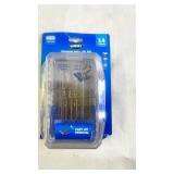 Hart 14-Piece Titanium Drill Bit Set in Case