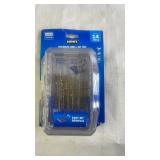 Hart 14-Piece Titanium Drill Bit Set in Case