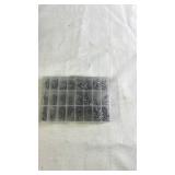 540 Piece Assortment of Metric Screws, Nuts, and Washers in Organizer Case
