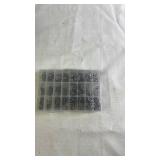 540 Piece Assortment of Metric Screws, Nuts, and Washers in Organizer Case