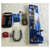 Assorted Hand Tools and Gopher II Pick Up Reaching Tool Set