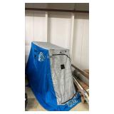 Clam Ice Armor Fish Trap Kenai Portable Ice Fishing Shelter with Seat