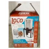 LoCo SureSpark 30 Quart Turkey Fryer Kit with SmartTemp and 19lb Capacity