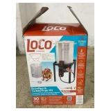 LoCo SureSpark 30 Quart Turkey Fryer Kit with SmartTemp and 19lb Capacity