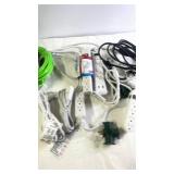 Assorted Power Strips and Extension Cords Collection