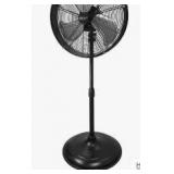 Commercial Electric 20in Oscillating Pedestal Fan with Adjustable Height