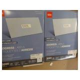 6000 Office Depot Address Labels Wh...