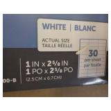 6000 Office Depot Address Labels Wh...