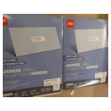 6000 Office Depot Address Labels Wh...