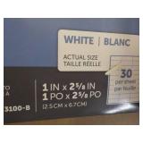 6000 Office Depot Address Labels Wh...